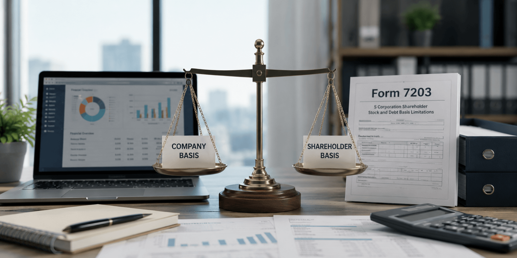 A Tale of Two Balance Sheets: S Corp Basis Explained